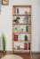 Shelf "Easy Furniture" S08, solid Natural beech wood - 167 x 64 x 20 cm (h x w x d)