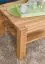 Coffee table Wooden Nature 421 Solid Oak - 45 x 65 x 65 cm (H x W x D)