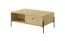 Coffee table with two drawers Allegma 07, color: Scandi oak - Dimensions: 39.5 x 101 x 60 cm (H x W x D)