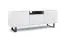 Elegant Zapopan 106 TV Cabinet | White | Wall-Mounted | 4 Compartments | 56 x 150 x 40 cm | Push-to-Open
