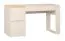 Beige Desk with Two Drawers | Soft-Close Function | Organizer Included | 142 x 63.5 x 79 cm | Ideal for Office