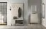 Coat Rack with Three Hooks Petkula 18 | Light Beige | ABS Edge Protection | Black Hooks | Modern Minimalist Design