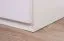 Sabadell 22 bedside cabinet, color: white / white high gloss - 47 x 45 x 38 cm (H x W x D)