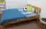 Futon Bed | Solid Oiled Oak | Wooden Nature 02 | 160 x 200 cm | Premium Craftsmanship