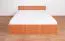Single Bed or Guest Bed Corrientes 18 | Slatted Frame Included | Alder Finish | 140 x 200 cm