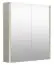 Bathroom - Mirror Cabinet Noida 01, Colour: Beige - 65 x 58 x 12 cm (H x W x D)