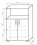 Chest of drawers Garut 13, Colour: Sonoma Oak - Measurements: 118 x 80 x 40 cm (H x W x D)