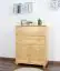 2 Door, 2 Drawer Sideboard Junco 165, solid pine wood, clearly varnished - H100 x W80 x D42 cm