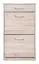 Shoe cabinet Pamanukan 03, Colour: Sonoma oak - Measurements: 98 x 56 x 26 cm (H x W x D)