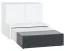 Children's Chest of Drawers Marincho 06 | 2-Piece Set | White/Black | 89 x 107 x 95 cm | Modern Storage