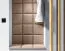 Set of 10 Brown Velour Upholstery Panels | 30 x 30 cm | Stain-Resistant | Easy to Clean