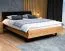 Ordino 04 Double Bed, Solid Oak, Oiled - Sleeping surface: 180 x 200 cm (W x L)