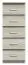 Chest of drawers Pamulang 09, Colour: Sonoma Oak - Measurements: 112 x 42 x 40 cm (H x W x D)