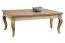 Coffee table "Travos" Natural Oak, part solid wood - 120 x 63 x 53 cm (W x D x H)