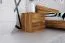 Bedside table Kapiti 12 Wild Oak solid wood oiled - Measurements: 40 x 40 x 35 cm (h x w x d)