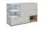 Elegant Chest of Drawers Bjordal 44 | Oak Wellington/Grey | LED Lighting | 77 x 120 x 40 cm
