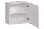 Exceptional Balestrand 145 Wall Unit | White | 150 x 330 x 40 cm | 10 Compartments | Modern Design