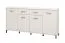 Sideboard with Four Doors Sabas 15 | Cashmere | Two Drawers | Eight Compartments | 90 x 182.5 x 40 cm | Ample Storage
