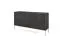 Sideboard Worthing 39 | Black & Gold | Ample Storage | 83 x 154 x 39 cm | Modern Design