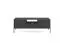 Worthing 42 TV Cabinet | Black & Gold | 1 Drawer | 2 Doors | 3 Compartments | 56 x 154 x 39 cm