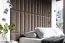 Set of 10 Upholstery Panels | Dark Brown Velour Cover | 60 x 15 cm | Easy-Clean S.I.C. Technology