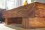 Sheesham Solid Wood Coffee Table Apolo 192 | Handmade Unique Piece | 30 x 45 x 120 cm | Modern Slatted Design