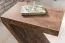Z-Shaped Side Table | Solid Acacia Wood | Handmade | Acacia Color | 59 x 30 x 44 cm