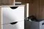 Practical Desk Sonoma Oak / White | 76 x 53 x 120 cm | Ample Storage | Modern Design