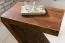 Z-Shaped Side Table Apolo 178 | Solid Sheesham Wood | 59 x 30 x 44 cm | Modern Storage