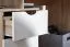 Practical Desk Sonoma Oak / White | 76 x 53 x 120 cm | Ample Storage | Modern Design
