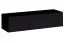 Set of 2 TV Base Units with Push-to-Open | Balestrand 350 | Black/Oak Wotan | 110 x 130 x 30 cm | Wall Shelf Included