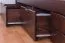 Youth Bed | Solid Pine Wood | Walnut Finish | 90 x 200 cm | Includes Slatted Frame | Modern Design