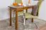 Solid Pine Wood Table Junco 226C | Rustic Oak Look | 100 x 50 cm | Modern Angular Design