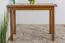 Solid Pine Wood Table Junco 226C | Rustic Oak Look | 100 x 50 cm | Modern Angular Design