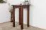 Round Solid Pine Table Walnut Finish Junco 234A | Ø 60 cm | Premium Craftsmanship