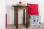 Round Solid Pine Table Walnut Finish Junco 234A | Ø 60 cm | Premium Craftsmanship