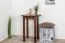 Round Solid Pine Table Walnut Finish Junco 234A | Ø 60 cm | Premium Craftsmanship