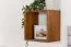 Suspended Wall Shelf Solid Pine Wood | Oak Rustic Finish | Junco 291C | 30 x 30 x 20 cm