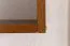 Suspended Wall Shelf Solid Pine Wood | Oak Rustic Finish | Junco 291C | 30 x 30 x 20 cm