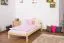 Children's Bed / Youth Bed Solid Pine Natural A14 | Slatted Frame Included | 90 x 200 cm