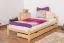 Children's Bed / Youth Bed Solid Pine Natural A14 | Slatted Frame Included | 90 x 200 cm