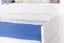 Children's Bed & Youth Bed Easy Premium Line K1/s | 2nd Pull-Out Bed | 2 Cover Panels | 90 x 200 cm | Solid Beech Wood White Lacquered