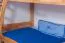 Children’s Bunk Bed Martin | Solid Natural Beech Wood | Converts to Two Single Beds | 90 x 200 cm | Roll-Out Slats Included