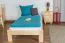 Futon bed / solid wood bed solid pine natural A10, incl. slatted frame - dimensions 90 x 200 cm