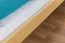 Futon bed / solid wood bed solid pine natural A10, incl. slatted frame - dimensions 90 x 200 cm