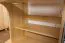 Desk solid, natural pine wood Junco 197 - Dimensions 75 x 100 x 55 cm