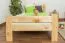 Children's & Youth Solid Pine Bed Natural A26 | 90 x 200 cm | Includes Slatted Frame | Modern Design