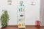 Junco 55D Solid Pine Shelving Unit, White Lacquered - 164 x 50 x 30 cm (H x W x D)
