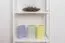Junco 55D Solid Pine Shelving Unit, White Lacquered - 164 x 50 x 30 cm (H x W x D)