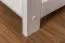 Junco 55D Solid Pine Shelving Unit, White Lacquered - 164 x 50 x 30 cm (H x W x D)